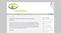 Desktop Screenshot of internetwache.org